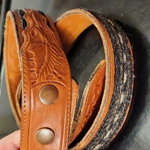 Leather Western Belt